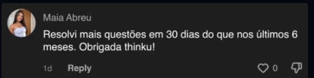 Depoimento de aluno ThinkU